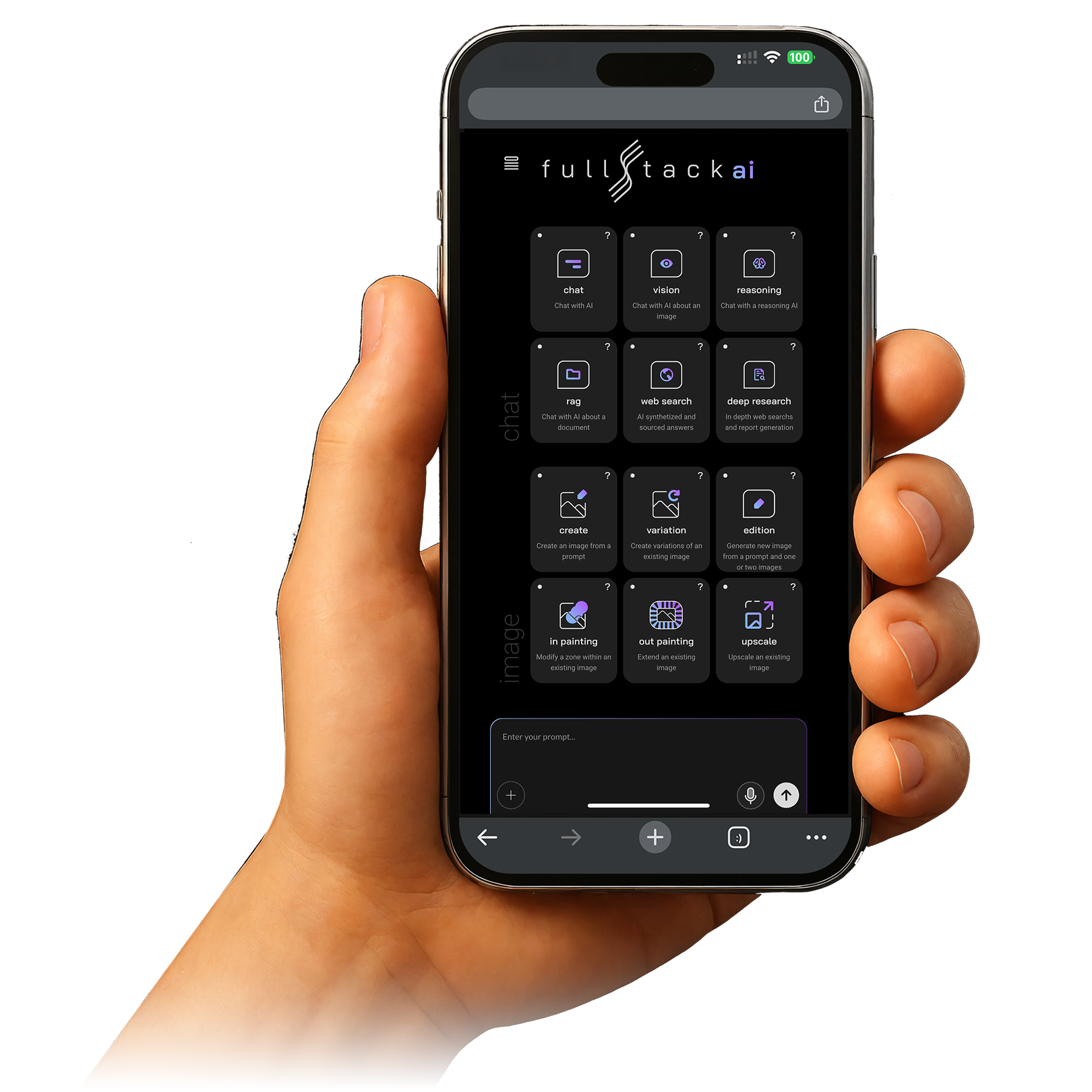Hand Over iPhone (3)